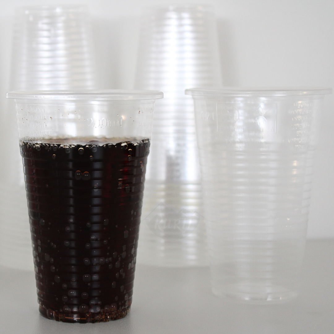 Disposable drinking cups Transparent 0.2l - 1000 pieces incl. SUP