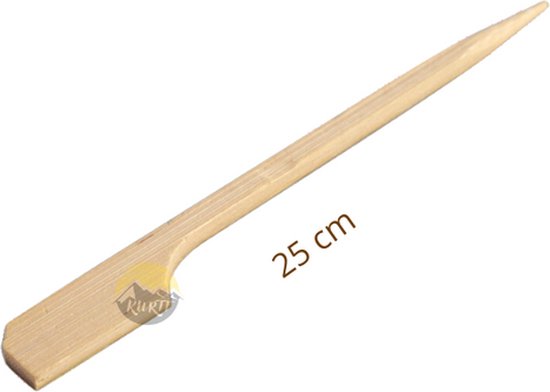 Bamboe Hamburger Spies, Vlaggenspiesjes, Cocktail spiesjes