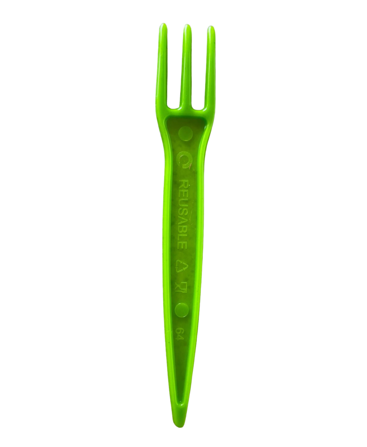 1000x Sterke Frietvorkjes PP Reusable - wegwerp vorkjes - snack vorken