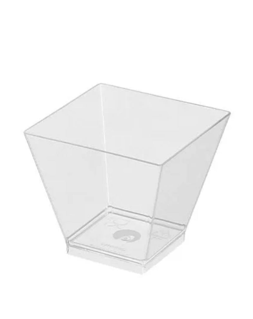 Amuse bowl transparent 60cc 2oz - 100 pieces