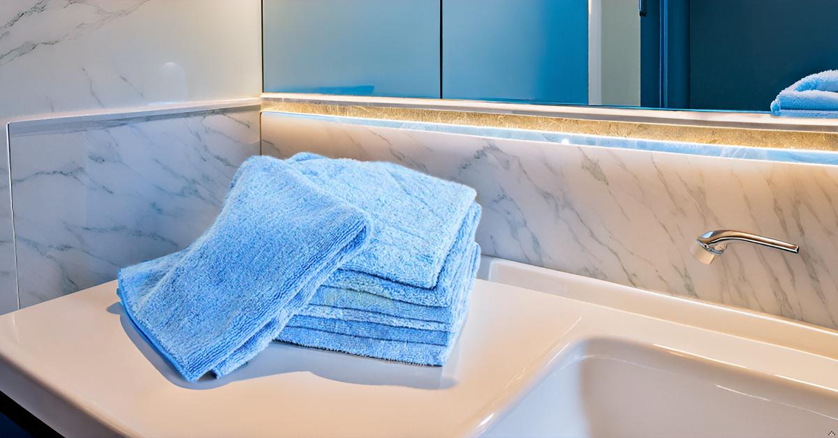 Tissons en microfibre - Nettoyage des chiffons 40 x 40 cm - 10 pièces