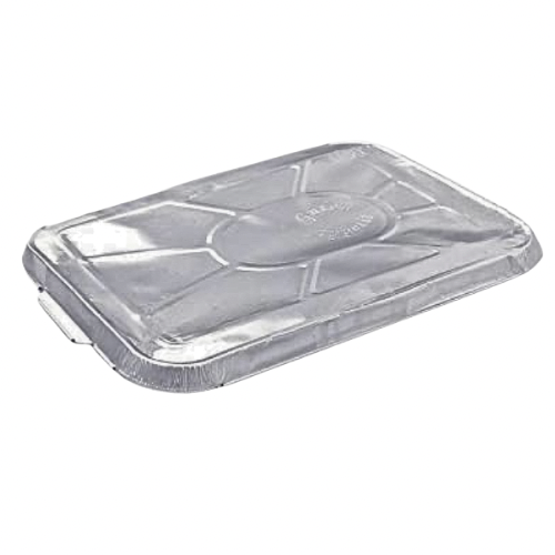 Aluminiumbakjes met aluminium deksels - 100 stuks R879-930G - Ovenschalen