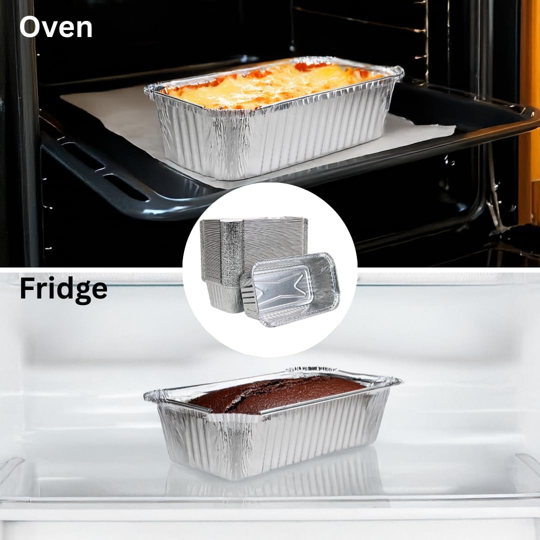 Bol en aluminium 670 L avec les couvercles - 100 pièces