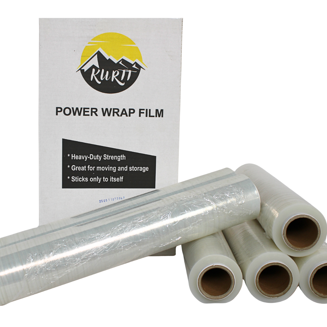 film transparent pour palettes 23 microns 50cm x 300m - 6 rouleaux