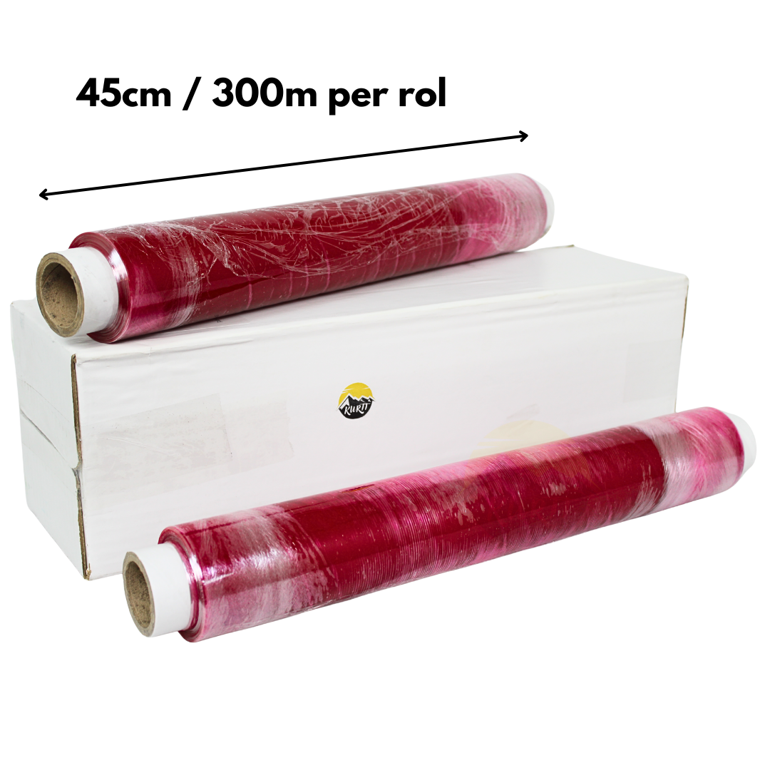 Cling film Lilac 45cm x 300 meters - 4 rolls
