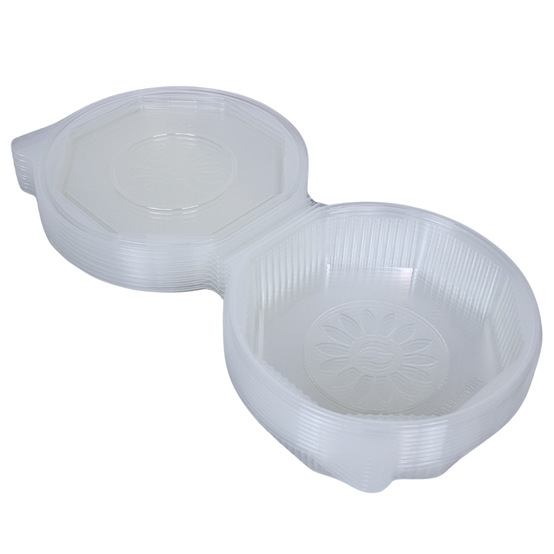 ripboxx® MEAL's Klapschaal PP Transparant | 1-vaks, 2-vaks & 3-vaks