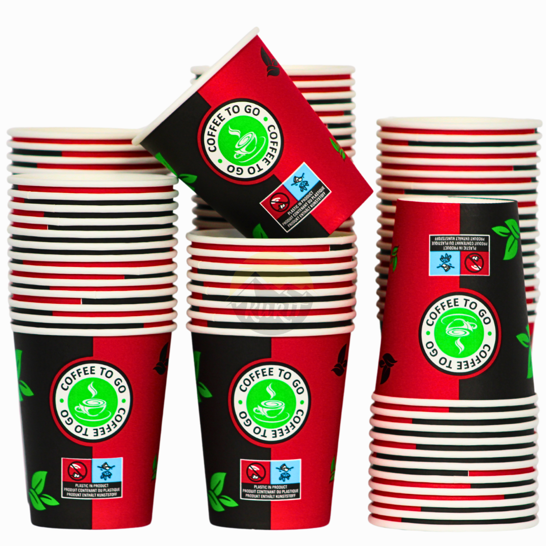 Coffee cups 200ml 8oz - 200 pieces incl. SUP