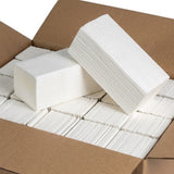 1000x (mouchoirs) Essuie-tout 2 couches 24 x 21 cm plié en Z (5 x 200 feuilles) distributeur adapté