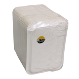 Paper plate/bowl 16x20cm white - 250 pieces 