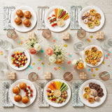 Assiettes Carton Blanc 23cm – Jetable Repas Mariage | 100 Pièces