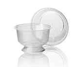 Coupe à dessert PP sur socle 95mm - 10 pièces