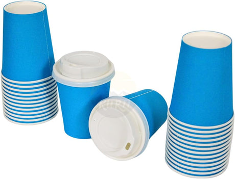 Koffiebekers, drinkbekers, kartonnen bekers 8 oz / 200ml