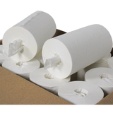 12 Mini Cleaning Rolls, tubeless, 60 meters, 2-ply, 12 cleaning papers per pack, also handy as kitchen roll