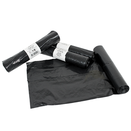 Sacs Poubelle LDPE 60x80cm Gris (60L) – Type 50 En Rouleau | 400 Pièces