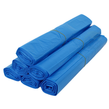 Sacs Poubelle HDPE 70x110cm (120L) Bleus Type 25 En Rouleau | 500 Pièces