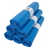 Sacs Poubelle LDPE 80x120cm Bleus Type 70 En Rouleau | 200 Pièces