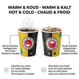 Gobelets Carton Café 200ml Design Coffee To Go – 1000 Pièces | Éco-Contribution Incluse