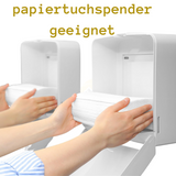 6400 Paper towels, white 2-ply 24 x 21 cm Z-fold (40 x 160 sheets)