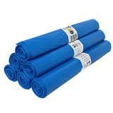 Sacs Poubelle LDPE 90x110cm Bleus (170L) Type 70 En Rouleau | 100 Pièces
