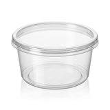 Alimentaires 250ml Transparent Couvercle PP Réutilisable – 100 Pièces | Micro-Ondes Congélateur BPA-free