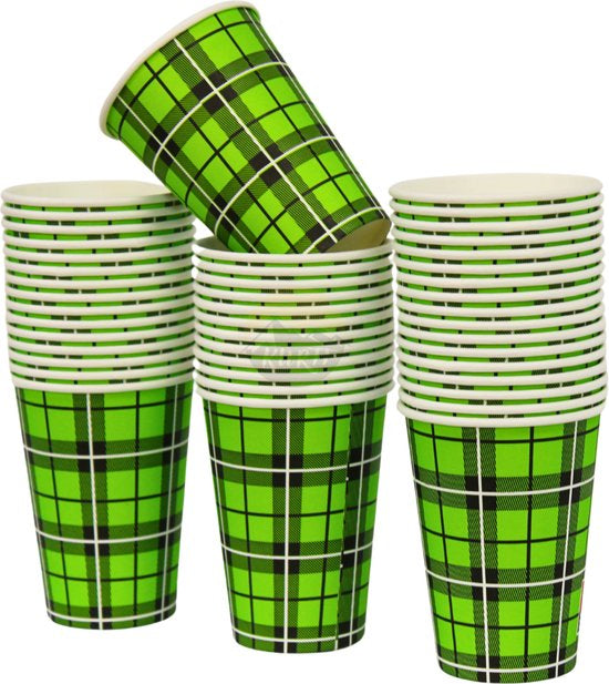 Coffee cups Green 180ml 7.5 oz - 2500 pieces incl. SUP