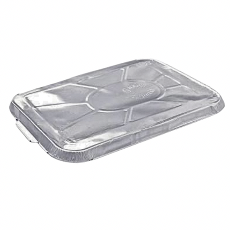 Aluminum containers R879-930G undivided with aluminum lids - 100 pieces