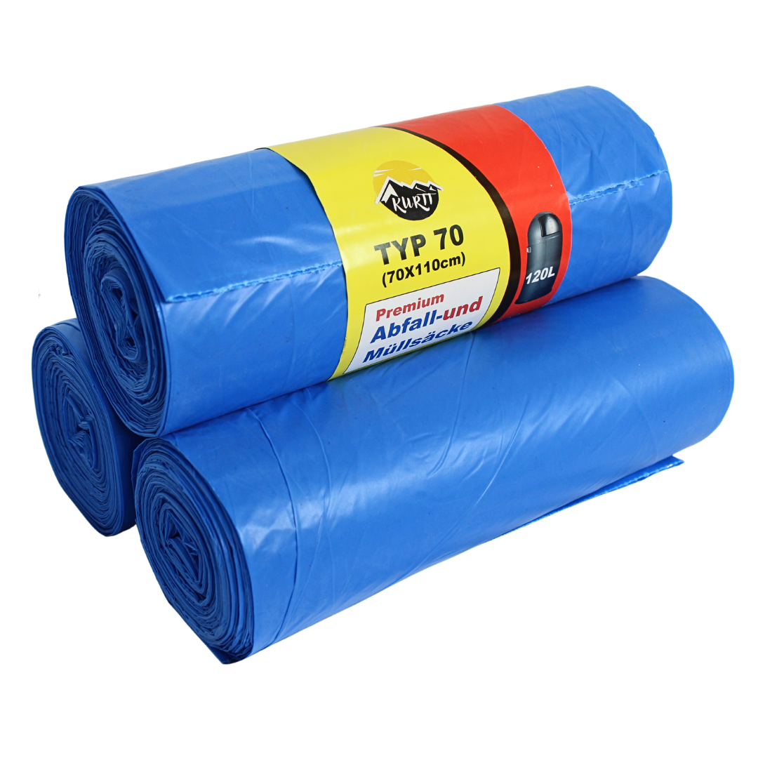 Afvalzakken extra sterk 70 micron - vuilniszakken - containerzakken