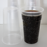Transparent Cups/Beer Mugs 300ml - incl. SUP