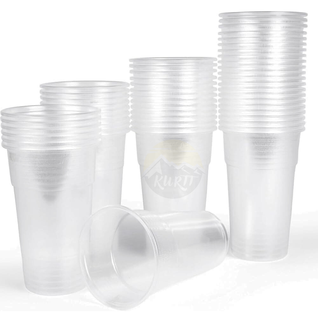Transparent Cups/Beer Mugs 300ml - incl. SUP