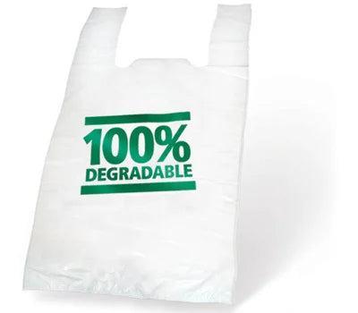 Shirt carrier bags HDPE 28+14x48 cm 14my - 1000 pieces incl. SUP
