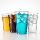 Verres Bière Plastique Grande Pinte 50cl PP – 100/400/800 unités | Gobelet Jetable Festival Terrasse Stade | Sans BPA Incassable