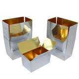 Meerdere zilver gouden bonbondoosjes