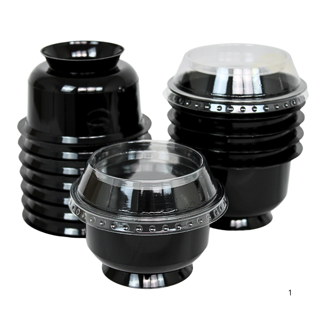 Coupe à dessert PP sur socle 95mm - 10 pièces