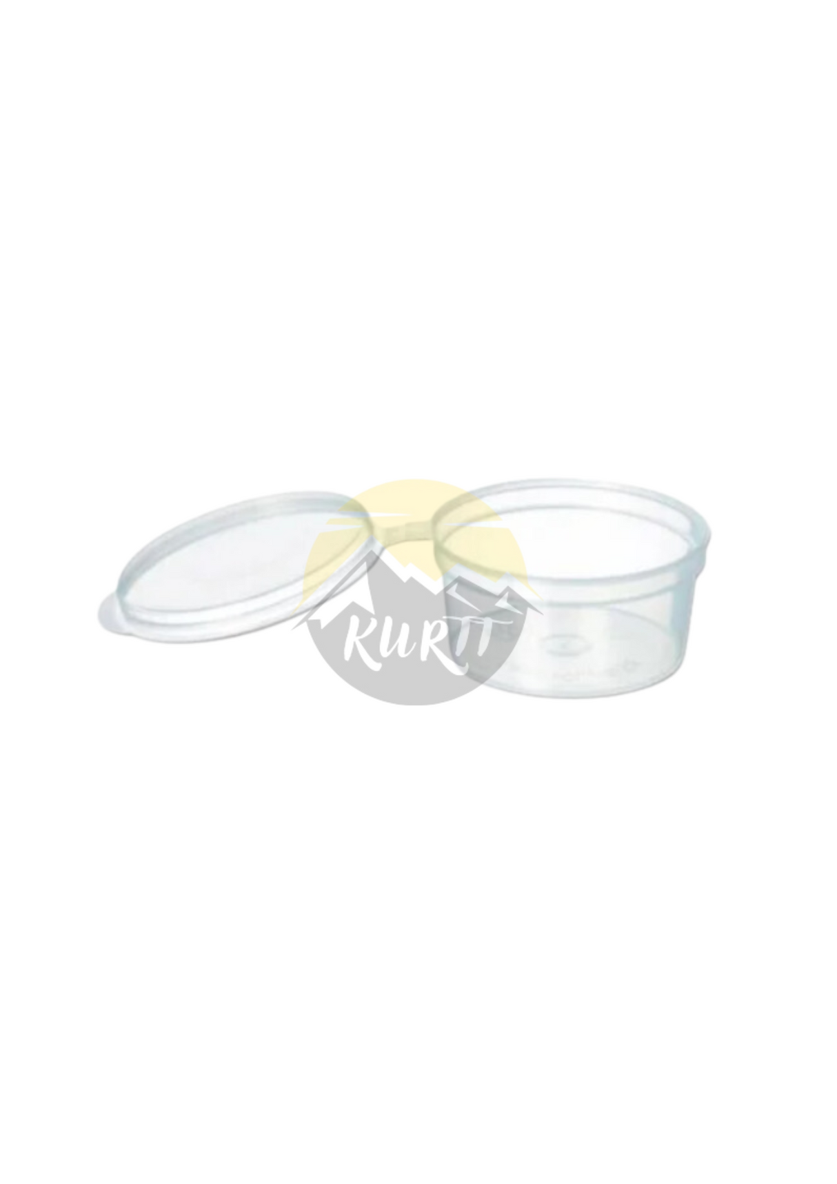 Sauscups 30cc met vaste deksel - 1000 stuks