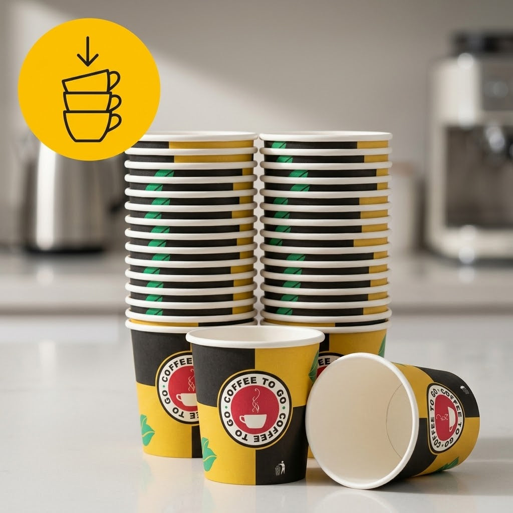 Tasses à expresso (robustes) 4oz/120ml - tasse à expresso incassable à emporter