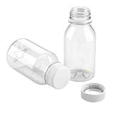 Bouteilles rPET 250ml Bouchon Orange – Jus Smoothie Recyclé | 40 Pièces