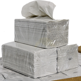 1000x Papieren handdoekjes (recycled tissue) 2-laags, naturel 22 x 23 cm, Z-vouw handdoekjes papier ( 4 x 250 vellen)