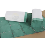 Paper towels green 1-ply 25 x 23 cm - 5,000 sheets