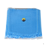  Charlottes Jetables Non-Tissé Polypropylène Bleu – 100 Pièces | Cuisine HACCP Dentaire Médical