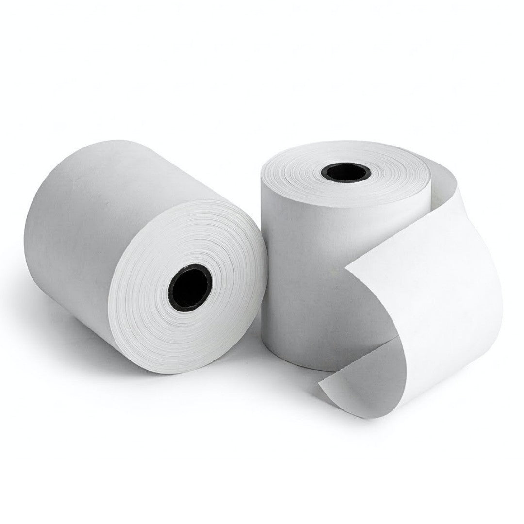Rouleaux de caisse enregistreuse 80x80x12 mm - 40 rouleaux