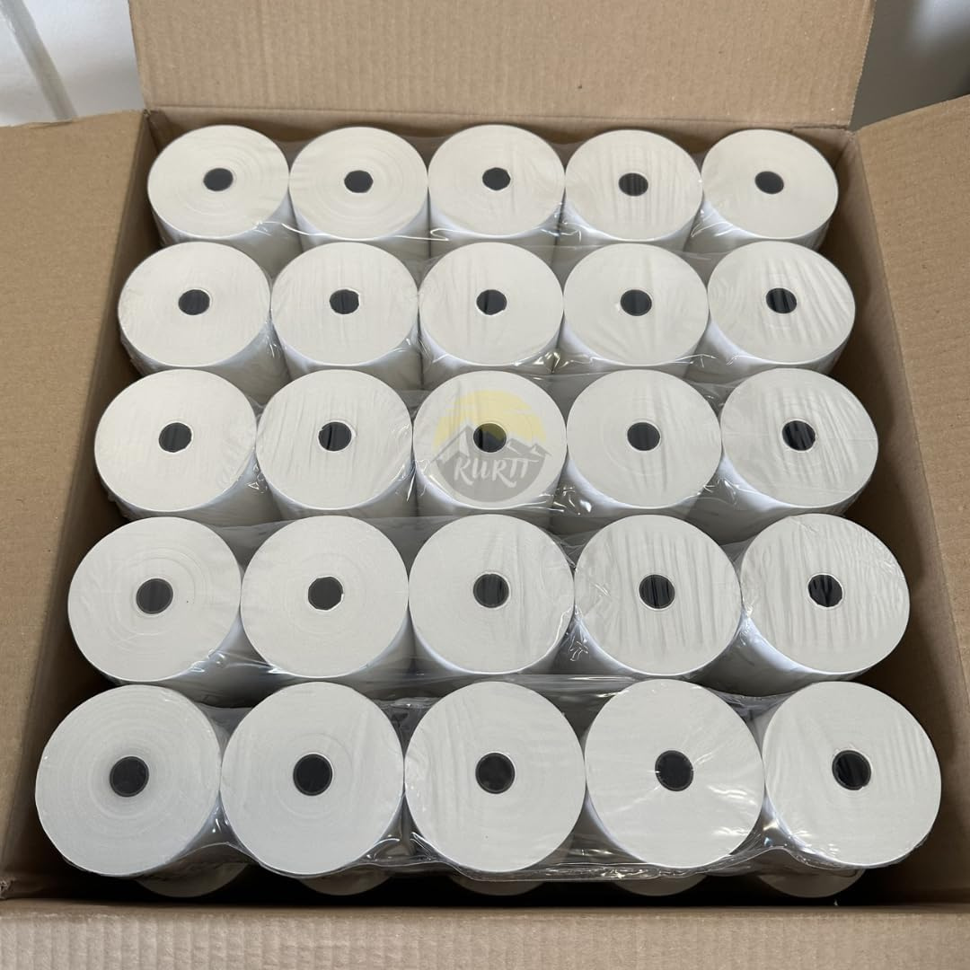 Cash register rolls 80x80x12 mm - 40 rolls