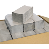5000 Paper towels 1-ply, gray 25 x 23 cm, Z-fold paper towels, paper towels
