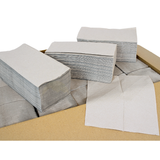 5000 Paper towels 1-ply, gray 25 x 23 cm, Z-fold paper towels, paper towels