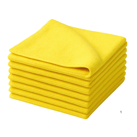 Microfiber cloths - polishing cloths 40 x 40 cm - 80 pieces