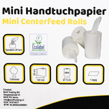 12 Mini polishing rolls 120M without tube - 1-layer perforated