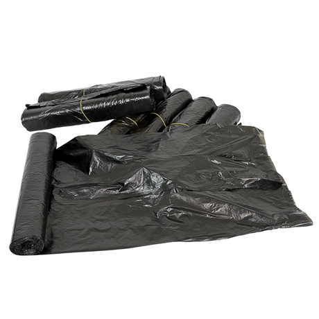 Sacs Poubelle HDPE 50x55cm Noirs (25L) – Poubelle à Pédale Type 15 En Rouleau | 1000 Pièces