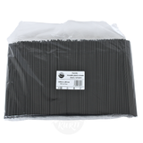 500x Pailles en plastique - paille réutilisable - bord courbé 5x230mm - réutilisables (certifiées norme européenne EN12875-1)