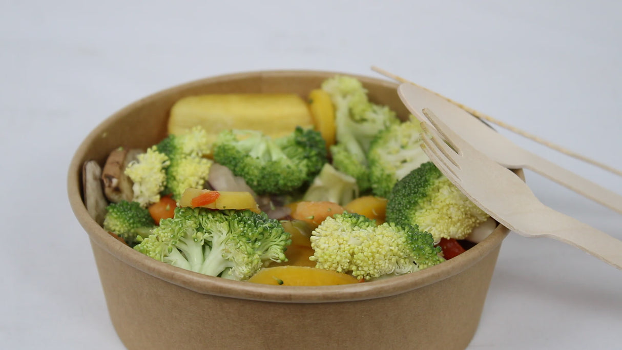 Wooden spoons 160 mm - 100 pieces