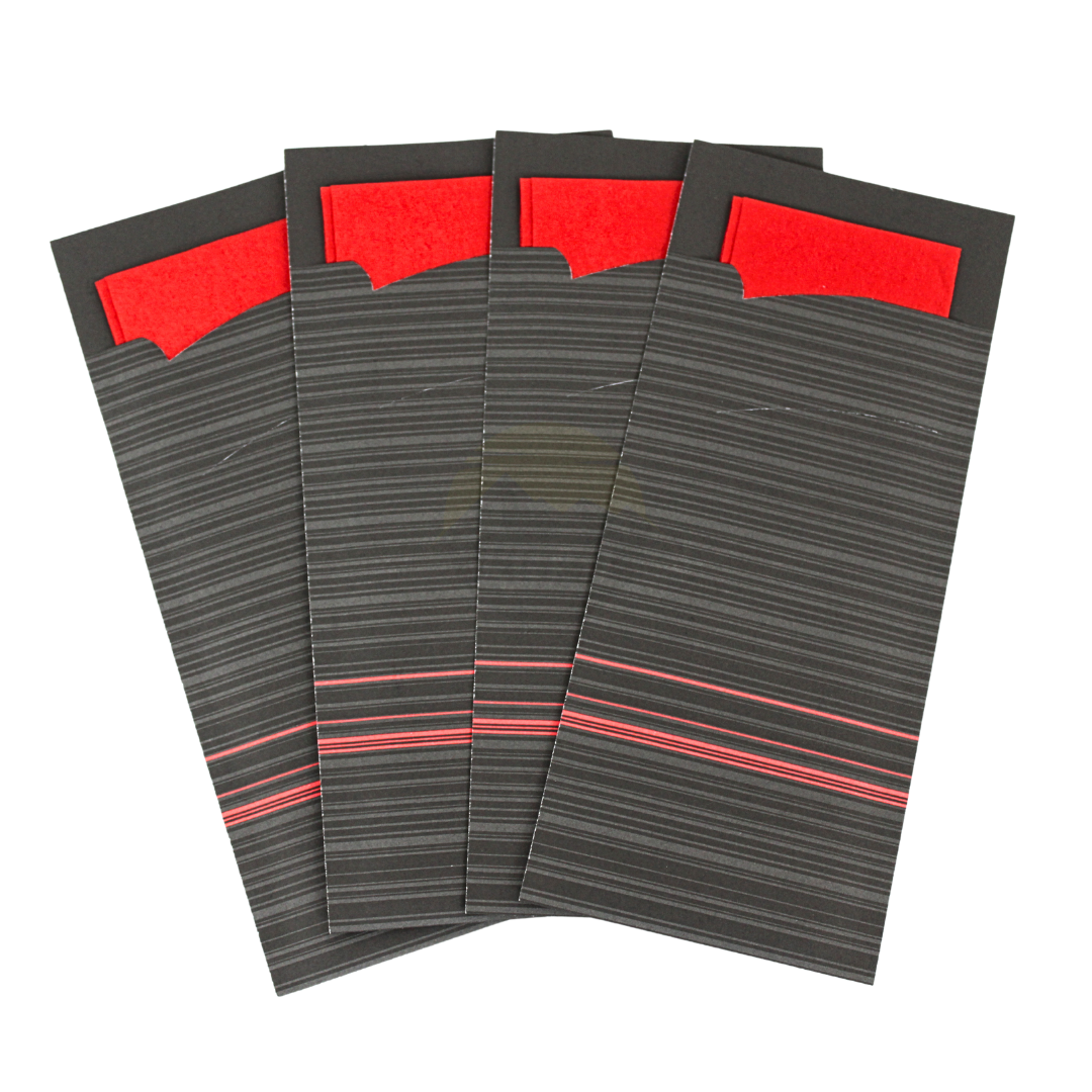 Sacs de couverts, y compris les tissus - 100 pièces