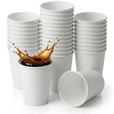 Gobelets Carton Blanc 18cl – 2500 pièces | Vending Machine à Café 70mm | Éco-contribution Incluse